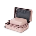 thumbnail image 3 of 20/24/28 in ABS Spinner Luggage with 3-Step Handle & USB Port, Pink Carry-On Suitcase for Travel, 3 of 9