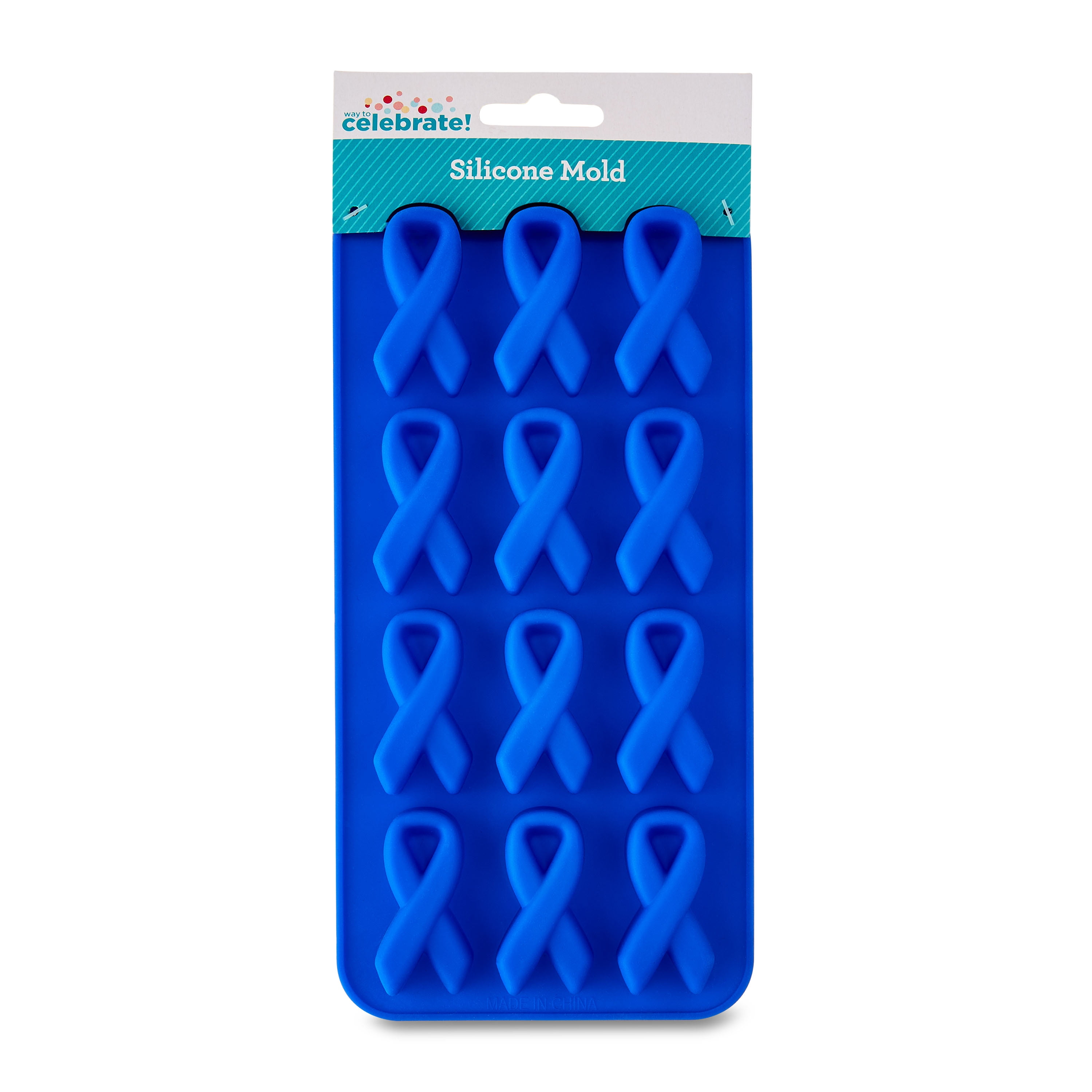 12-Cavity Ribbon Silicone Mold, by Way To Celebrate