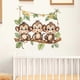 thumbnail image 2 of Cute little monkey rocking wall sticker, sacinora cartoon animal wall sticker removable vinyl peel-off sticker, 2 of 4