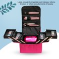 thumbnail image 4 of Bolsa de almacenamiento de gran capacidad, organizador de viaje cosmético para mujer, bolsas de MABOTO Bolsa de almacenamiento, 4 of 7