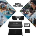 thumbnail image 4 of Joopin Large Polarized Fit Over Glasses Sunglasses For Women Men, Oversized Trendy Square Shades For Driving, 4 of 8