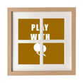 thumbnail image 1 of Balloon Childhood Art Deco Fashion Frame Wall Tabletop Display 4 Openings Picture, 1 of 3