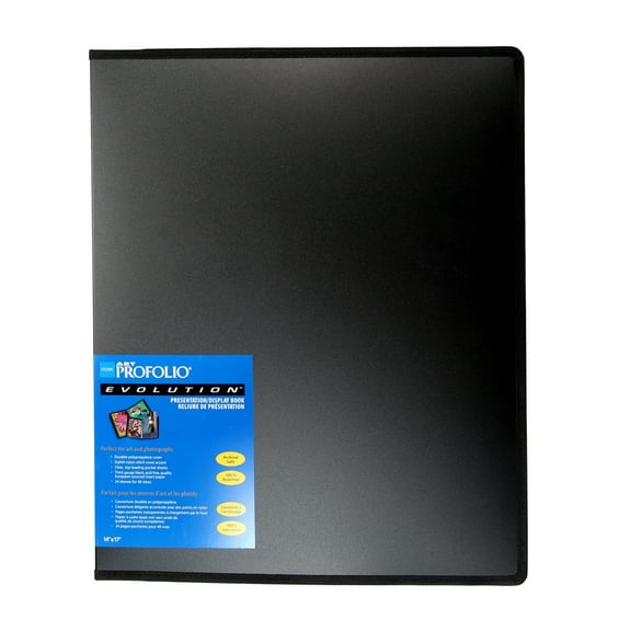 Itoya Art ProFolio Evolution Presentation & Display Book, 14" x 17"