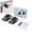 2*gray, variant on XLYFVLGF 3-in-1 Foot Massager for Neuropathy Ankle Pain Relief with 3 Vibration Modes and 5 Heat Levels (Cordless)