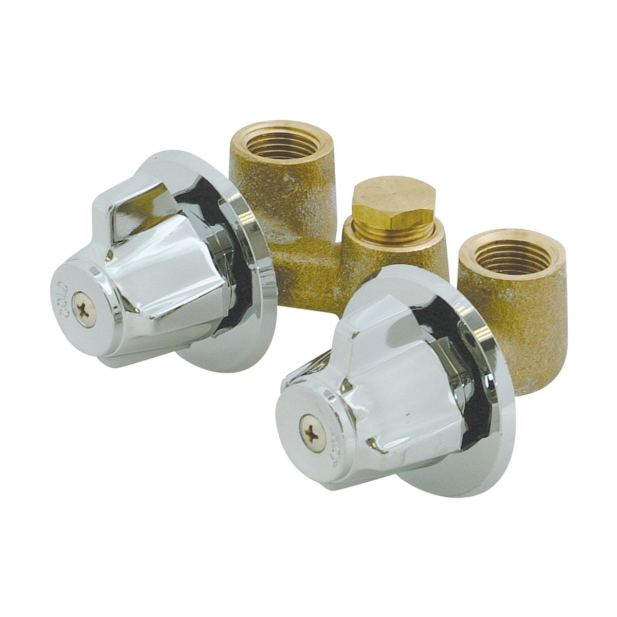 EZFLO 10551 Shower Stall Valve, SPECS 1/2Inch IPS Inlet Connection