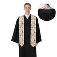 thumbnail image 4 of Haiem Butterfly Pattern Graduation Stole 2024 | Premium Satin Sash for Graduation Ceremony, 4 of 7