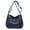 Blue, variant on Multi Pocket Shoulder Bag Women PU Leather Crossbody Waterproof Purse