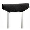 Designer Crutch Covers - Fashion-Black