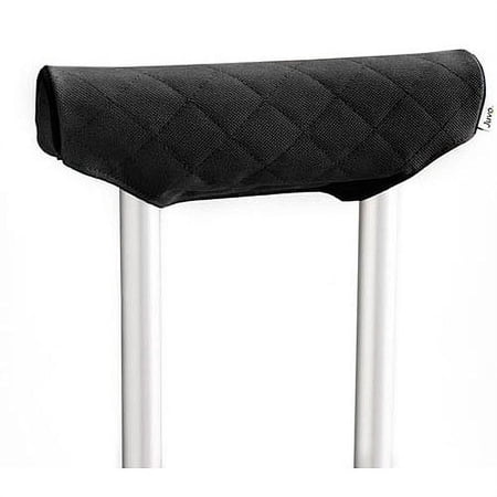 Designer Crutch Covers - Fashion-Black