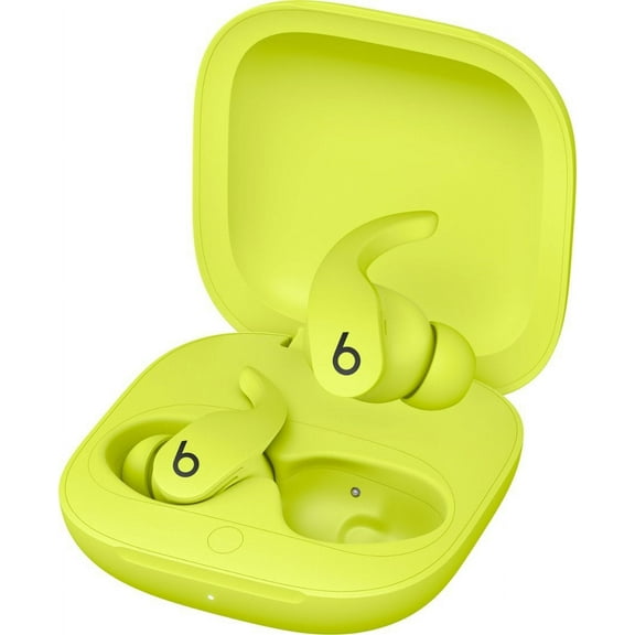 Restored Beats by Dr. Dre - Beats Fit Pro True Wireless Noise Cancelling In-Ear Earbuds - Volt Yellow (Refurbished)