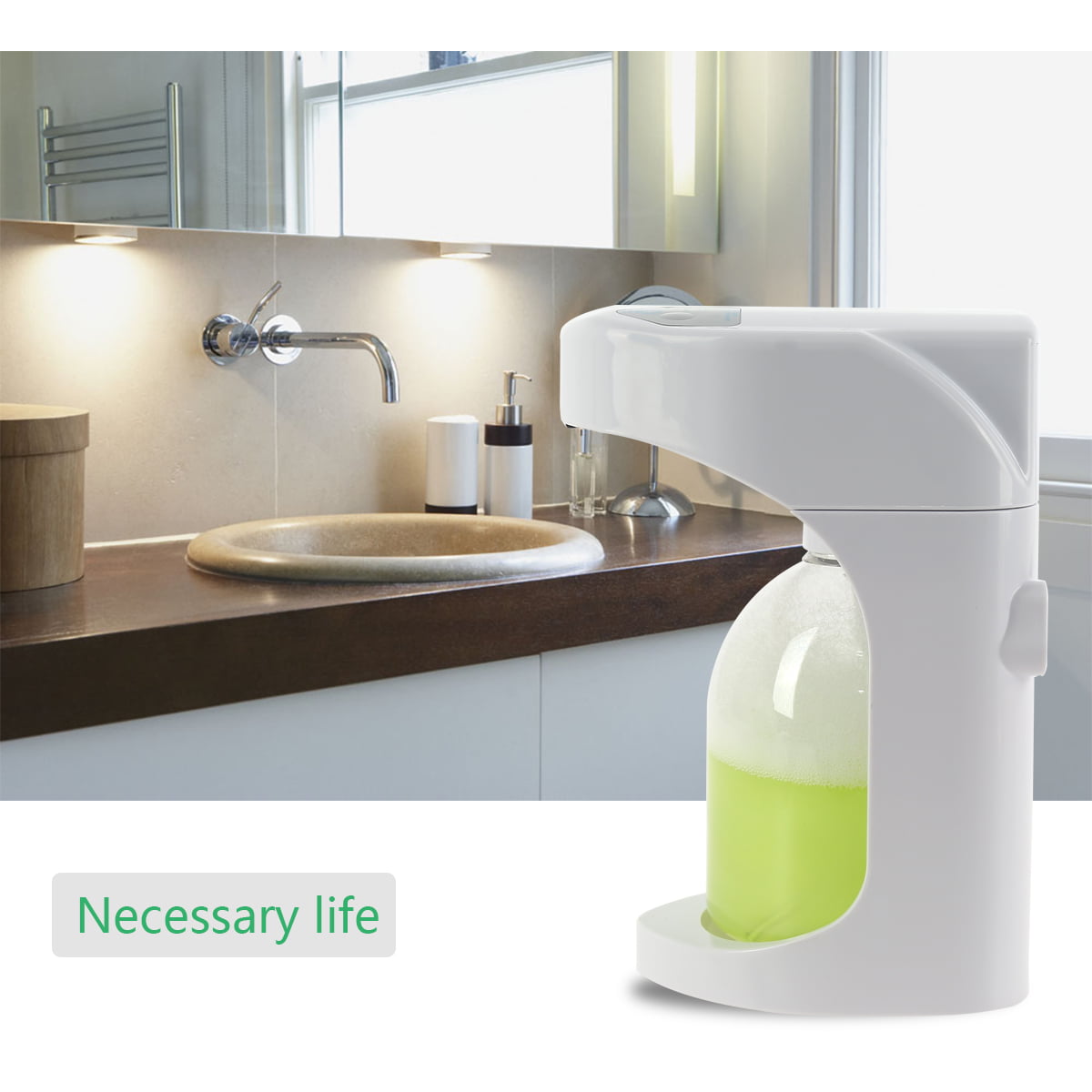Details about  / New Touchless Soap Foam Dispenser Home Deco Kitchen Bathroom Men Women Fashion