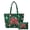 Bow Candy, variant on Xmas Bow Women Quilted Tote Bag with Matching Pouch 2Pcs Christmas Large Handbag for Women, Daily Commute Use, Small Purse for Cosmetics Storage, Suitable for Shopping Travel