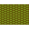 thumbnail image 1 of Ahgly Company Indoor Rectangle Patterned Dark Bronze Brown Area Rugs, 2' x 5', 1 of 6