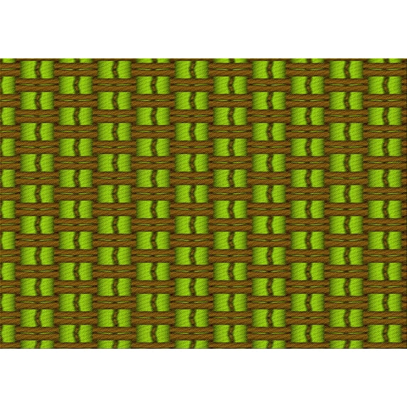 Ahgly Company Indoor Rectangle Patterned Dark Bronze Brown Area Rugs, 2' x 5'