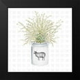 thumbnail image 2 of Gaynor, Janice 15x15 Black Modern Framed Museum Art Print Titled - Farm Herbs I, 2 of 5