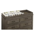 thumbnail image 2 of Pemberly Row Traditional Wood Changing Tray in Brushed Pewter, 2 of 3