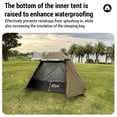 thumbnail image 6 of Tents,Waterproof Windproof Person Layers Two Person Hxber Tent 2 Cousopo, 6 of 6