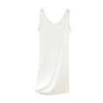 thumbnail image 2 of Censtreet Women's Tank Nightgown Sleeveless Loose Sleepwear Modal Nightdress, 2 of 6