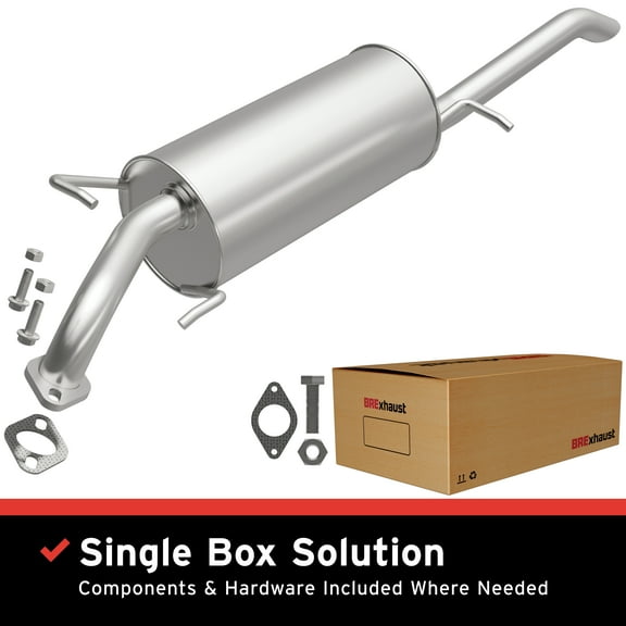 BRExhaust OE Replacement Exhaust Muffler Kit 108-0133: Compatible with 2009-2011 Chevrolet Aveo 1.6L