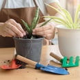thumbnail image 3 of Aodebiao Ensemble d'Outils de Jardinage pour Enfants – Ensemble de 3 Pelles en Métal, Râteau, Truelle pour 3+, Jouets d'Extérieur pour le Sable et la Plantation avec Sac de Rangement, Trousse Durable de Jardin de Plage pour Garçons et Filles, 3 of 8