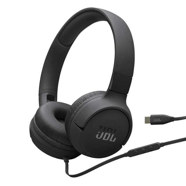 Auriculares intraurales JBL Tune 520C con cable USB-C con audio de alta resolución