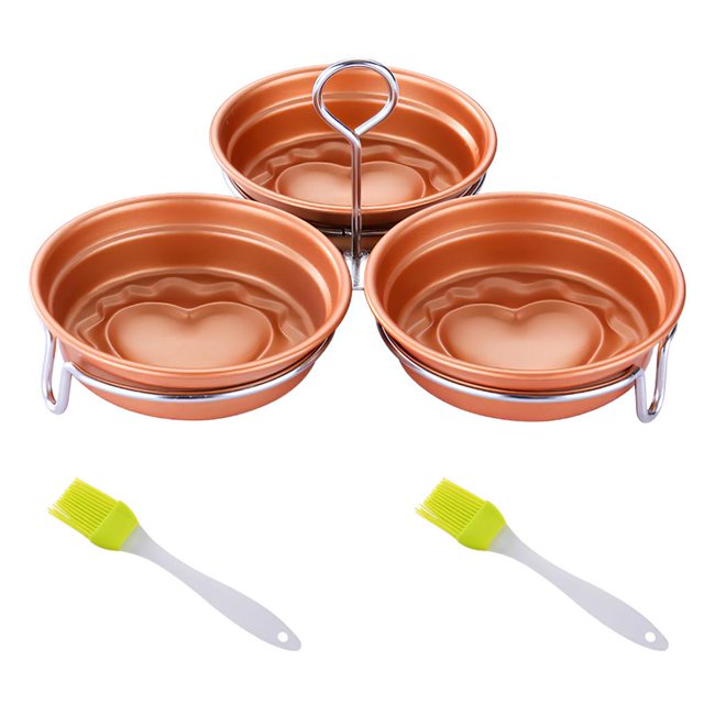 Bearachild Creativity 304 molde para cocinar al vapor de huevos de acero inoxidable, Mini máquina para cocinar al vapor, máquina para hervir huevos, Utensilios de cocina Bearachild HA019736-00