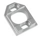 thumbnail image 3 of Pieza de actualización de chasis de montaje de motor ajustable Accesorios prácticos Aleación de aluminio Plata, 3 of 9