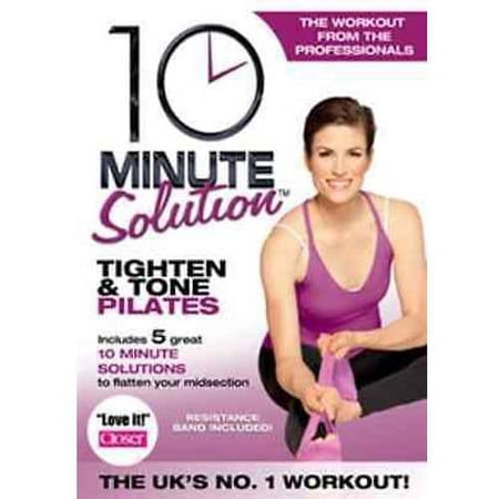 10 Minute Solution: Tighten & Tone Pilates (Resistance Band Included)