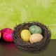 thumbnail image 5 of de Pájaros de Pascua Hecho , Artesanía de de Pájaros de Ratán, Adorno de para Accesorios de fotografía, Adornos de Decoración de CUTICAT Artesanías de nidos de pájaros, 5 of 8