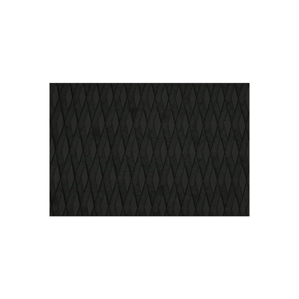 Sonducket Almohadilla de tracción para tabla de surf, cubierta de barco de lujo, lámina autoadhesiva para surf EVA, alfombrilla antideslizante Deportes acuáticos Negro