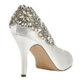 thumbnail image 3 of Paradox London Pink Womens Cynthia Heeled Sandal 6 Ivory, 3 of 4