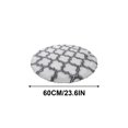thumbnail image 2 of WIZUTIZ Clearance Rugs for Bedroom Washable Rugs Mats for Living Room Dorm Office Sofa Abstract Novelty Round Mat Super Soft Shag Rug Bohemian Cushion Fluffy Rug Pad Circle 24 Inch E up to 65% Off, 2 of 4