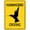 Warning Sign 3, variant on Hummingbird Crossing Metal Warning Sign, 8"x12" Funny Private Property Sign, OSHA Aluminum Notice Sign for Outdoor Yard Fence Street Workplace Campsite, Watch Out for Humming Birds Sign