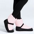 thumbnail image 2 of Missfiona Women Warm Up Bootie Dance Shoes/Slipper(Pink,M), 2 of 6