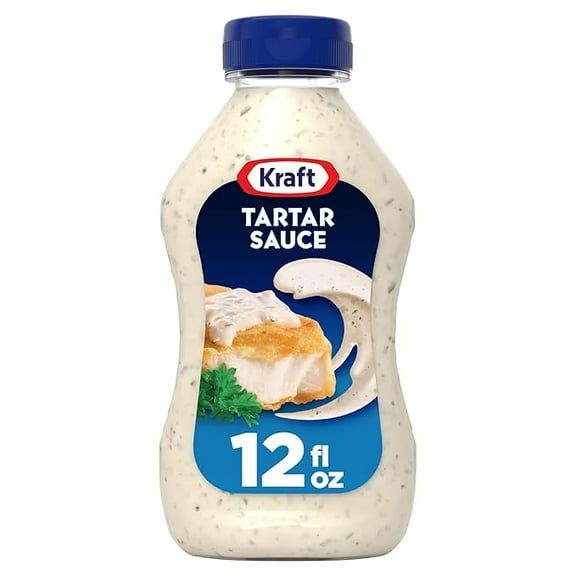 (1 pack) Kraft Tartar Sauce, 12 fl oz Bottle