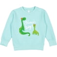thumbnail image 2 of Inktastic Nanas Boy Grandson Dinosaur Toddler Sweatshirt, 2 of 4