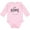 AD-Pink, variant on Inktastic It's Home- State of Iowa  Outline Distressed Text Boys or Girls Long Sleeve Baby Bodysuit