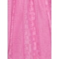 thumbnail image 6 of Barbie Girls All Over Print Tulle Dress with Short-Sleeves, Sizes 4-12, 6 of 10