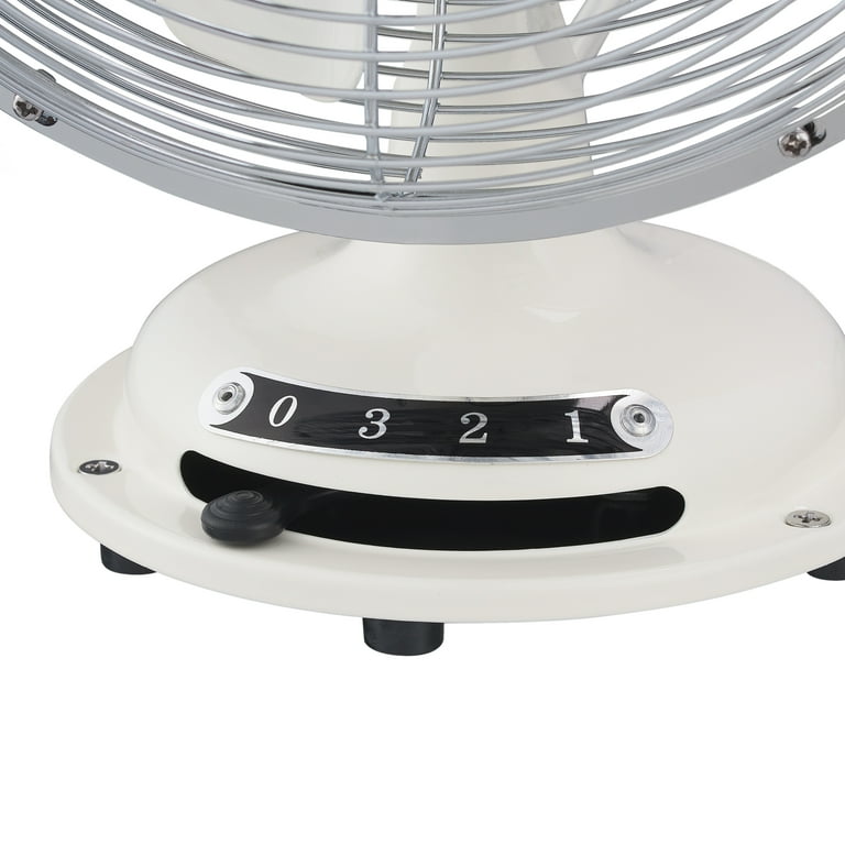 Better Homes & Gardens New 8 inch Retro 3-Speed Metal Tilted
