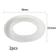 thumbnail image 2 of 2pcs Silicone Ring Gasket Replacement Bathtub Sink Up Plug Cap Washer Seal Kitchen Bathroom Sink Drain Sealing Gasket, 2 of 10