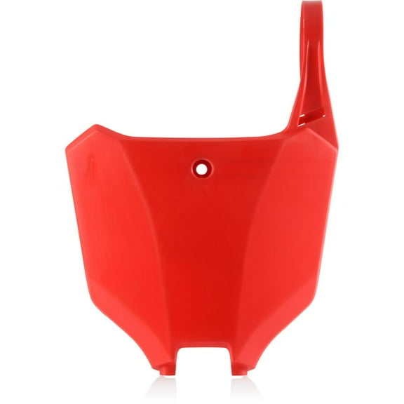 Acerbis 21 Honda CRF250R/250RX/ CRF450R/RX/ CRF450R-S Front Number Plate - Red