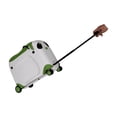 thumbnail image 3 of TUCCI Italy Kids Panda Ride-On Suitcase for Children, Hard Shell, Lightweight Carry-On With Wheels - Apple Green, 3 of 7