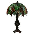 thumbnail image 4 of Meyda Tiffany 134529 Murlo 2 Light 25" Tall Hand-Crafted Table Lamp - MultiColor, 4 of 7