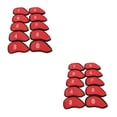 thumbnail image 1 of Toystoory Golfs Iron Sleeve Protection Golf Universal 10 pack/lot cubierta Universal segura y cubiertas para palos con número en rojo rojo 2Conjunto, 1 of 6