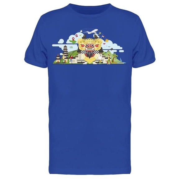 Bali Tropical Island Tee Men's -Image by Shutterstock