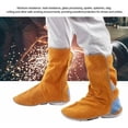thumbnail image 2 of 1 par de botas de soudage, cuero de vachette resistente al calor, ignifuges, couvre-chaussures de soudage, 2 of 5