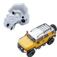 thumbnail image 2 of ZheElen RCGOFOLLOW Aluminum Alloy Silent Performance Gear Box Silent Performance Rc Gear Box For 1/24 FMS FCX18 FCX24 RC Car Accessories Silver, 2 of 6