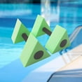 thumbnail image 3 of DimyFew Triangular Aquatic Exercise Dumbbells Pool Dumbbells, EVA Adults Kids, Swimming Green, 3 of 9