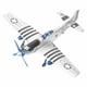 thumbnail image 1 of 1:48 modelo de plástico conjunto de Kits de modelos de decoración de oficina Plata Hugo Aeronave en miniatura, 1 of 4