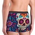 thumbnail image 4 of KLL Dead Day Party Men's Cotton Boxer Briefs Underwear-Large, 4 of 7